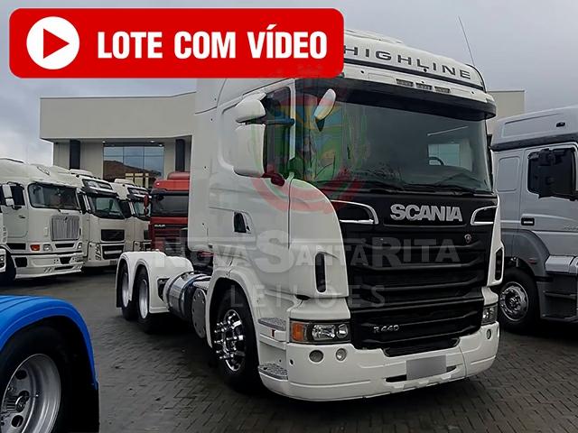 LOTE 010 - Scania R-480 A 6X4 Highline 2p 2013