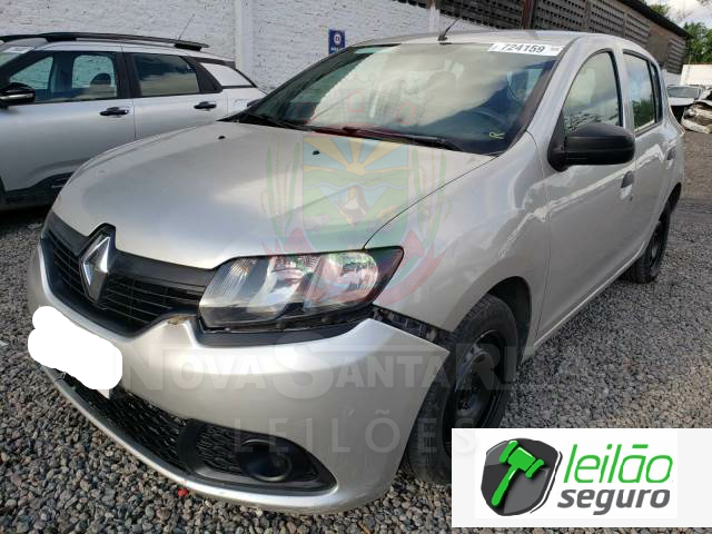 LOTE 002 RENAULT/SANDERO AUTENTIQUE 1.0 16V HI-POWER