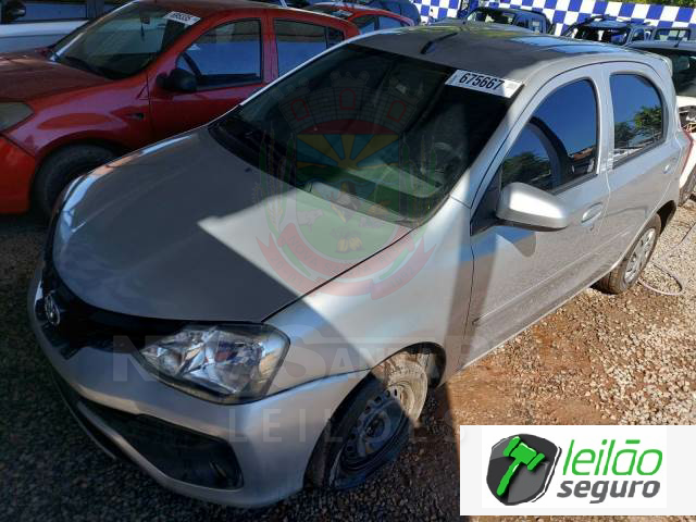 LOTE 026 TOYOTA/ETIOS X AT 1.3 16V DUAL VVT-I